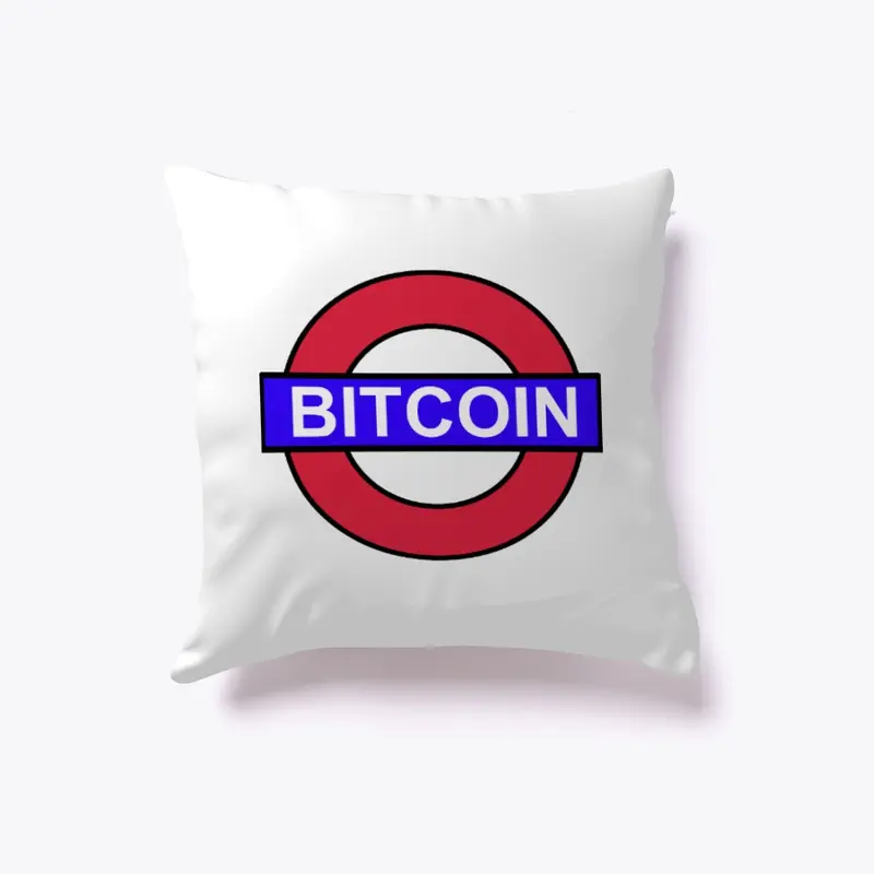 Underground Bitcoin Pillow