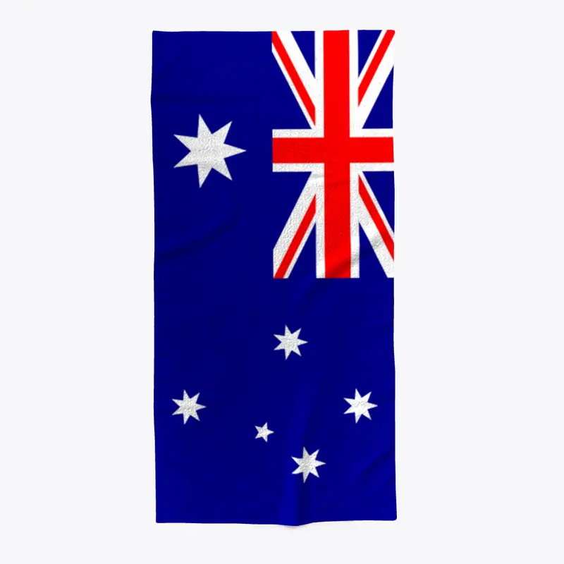 Australia Flag Towel