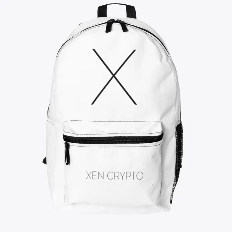 XEN Crypto White Backpack