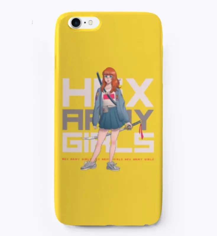 HEX Army Girls iPhone Case