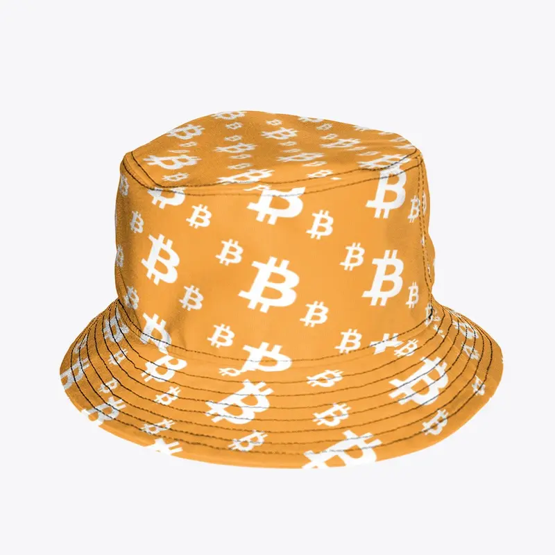 Bitcoin Pattern Bucket Hat