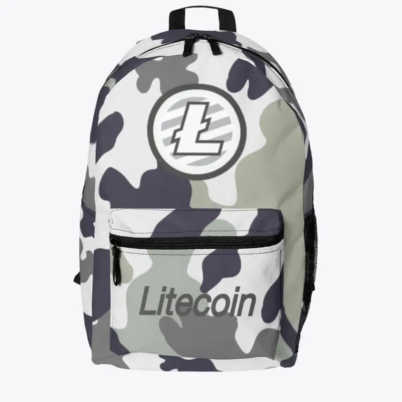Litecoin Camo Backpack