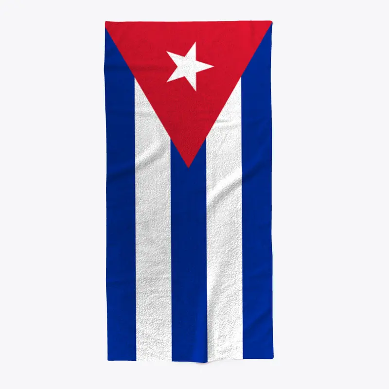 Cuba Flag Towel