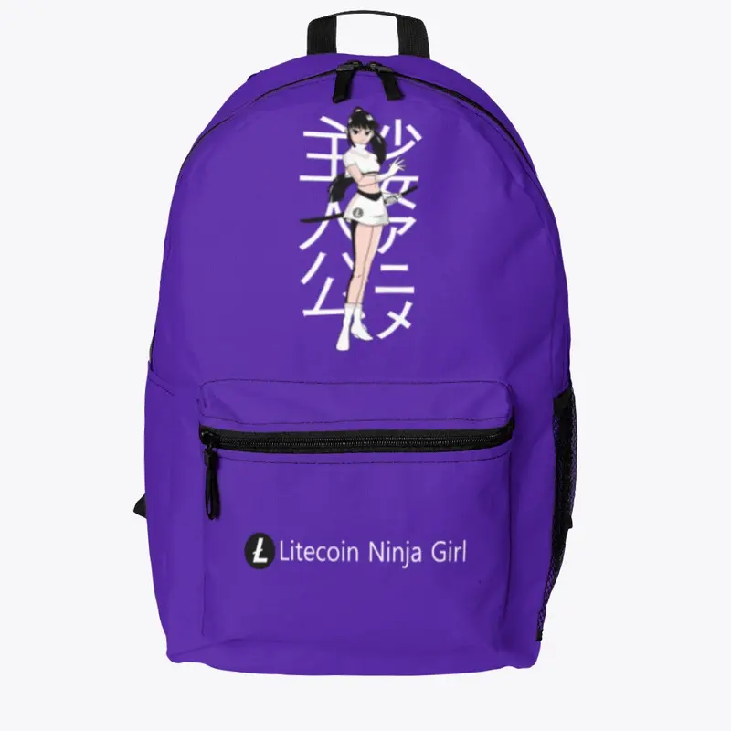 Litecoin Ninja Girl Backpack