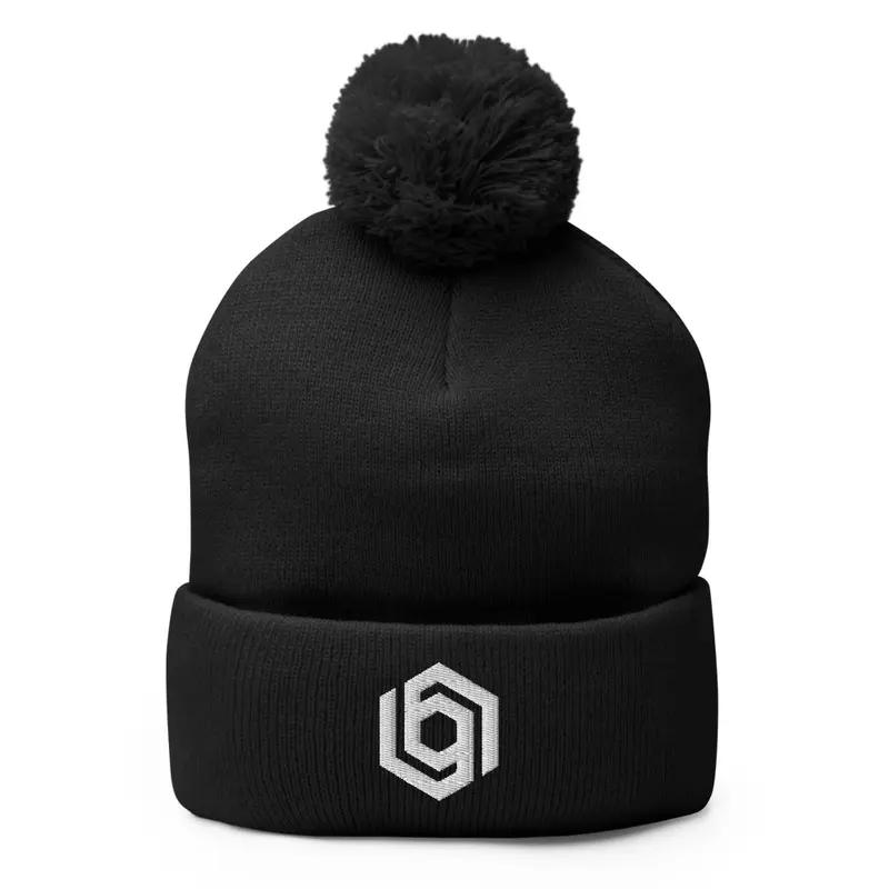 B9 Pom pom knit cap